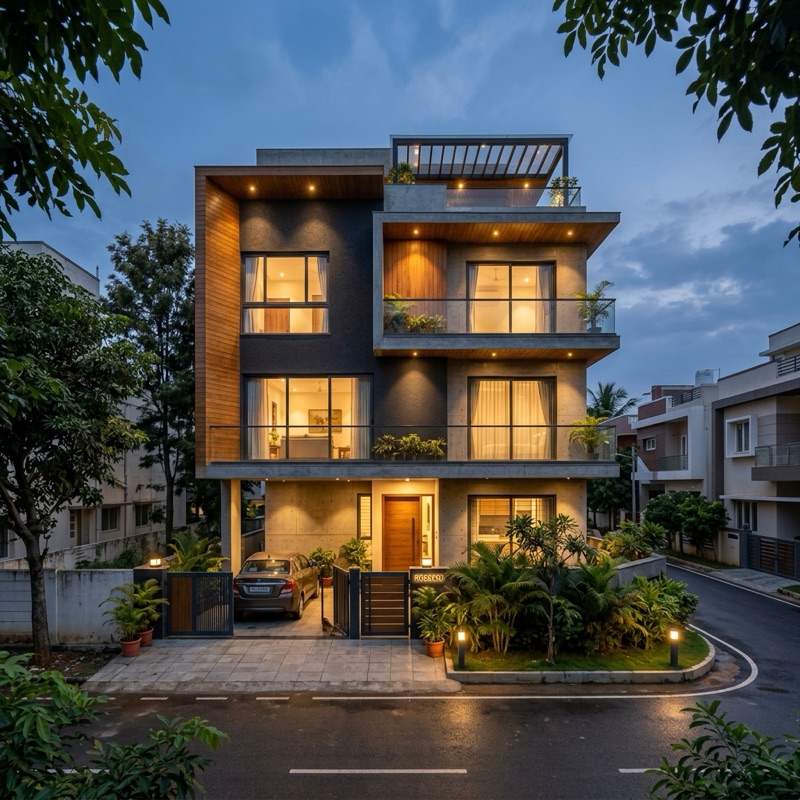 3-Storey Residential Building